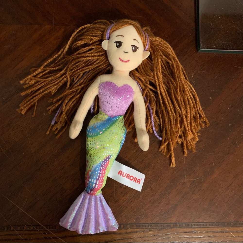 Aurora Mermaid Stuffed Animal